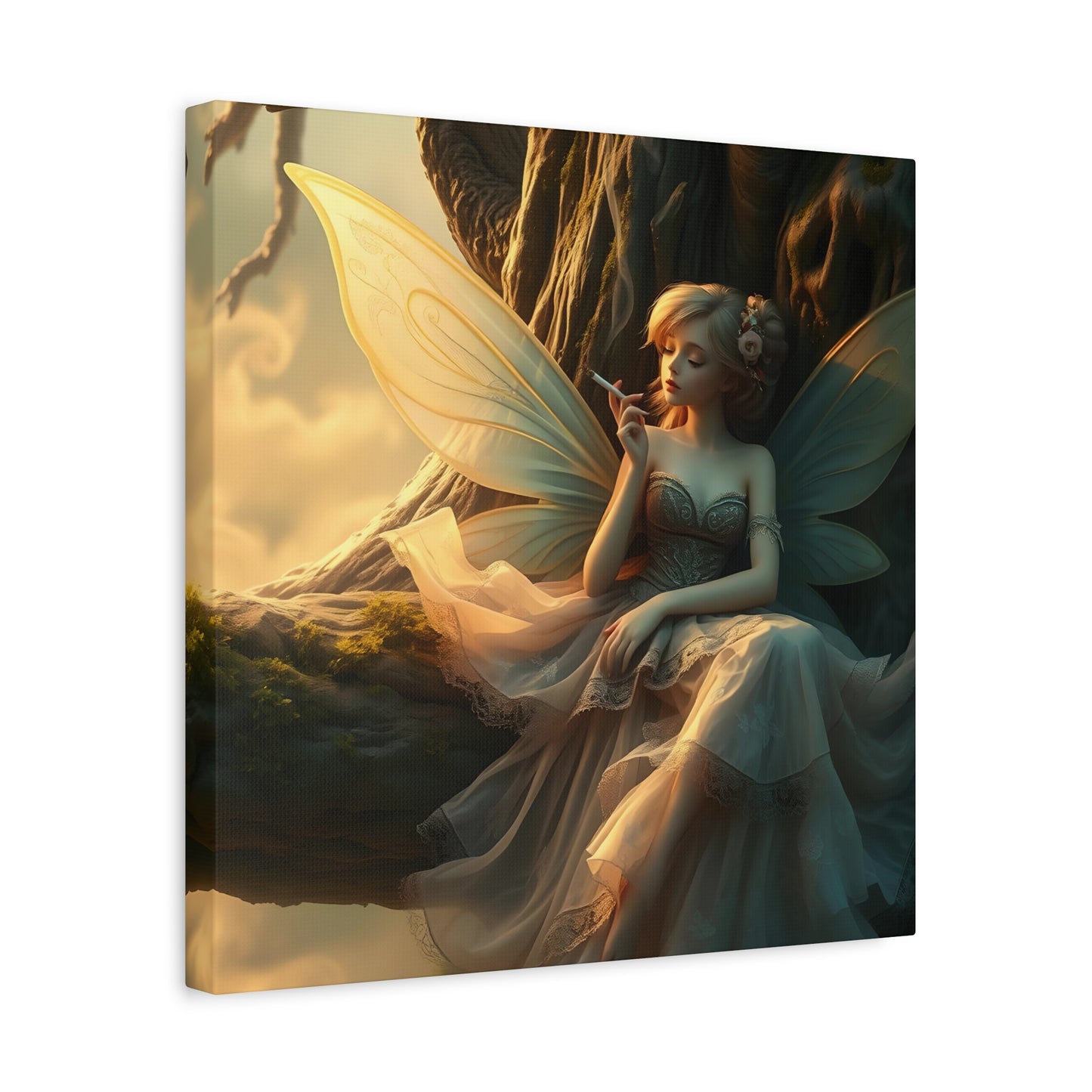 Nissa Matte Canvas, Stretched, 1.25"