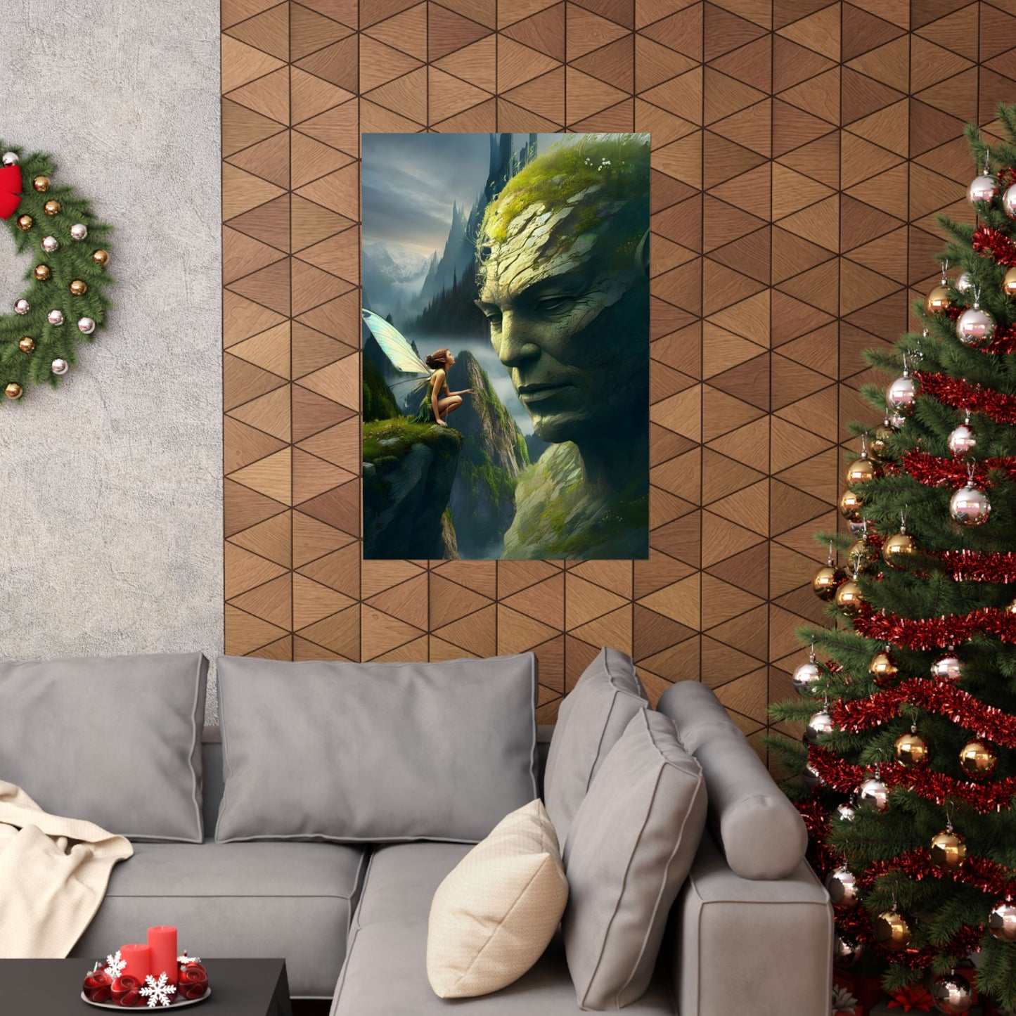 Sebille and the Stone Giant Vertical Poster
