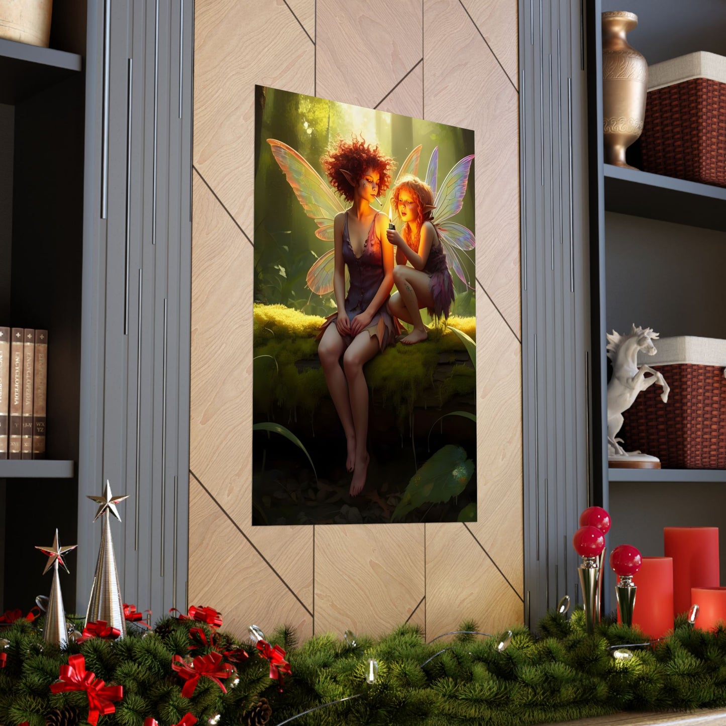Crackie and Crackles Vertical Poster