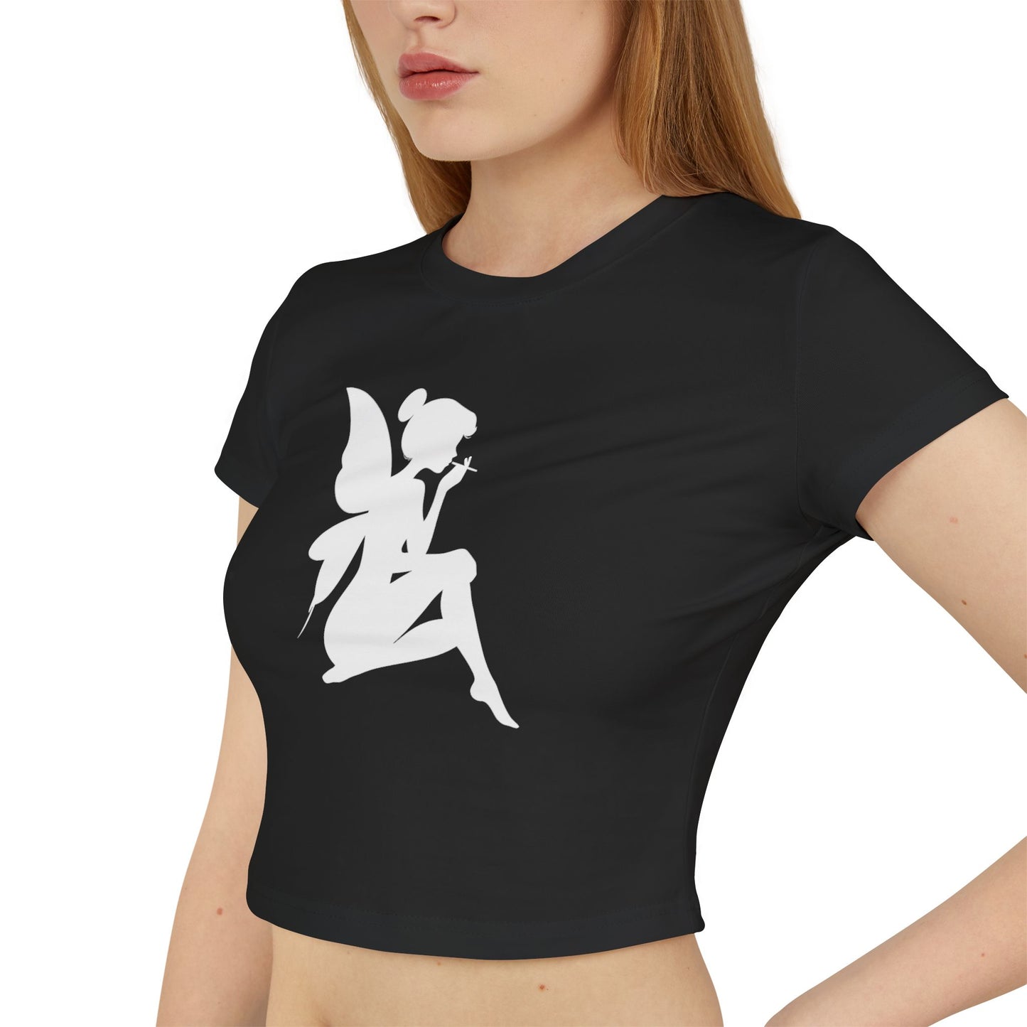 Faery Silhouette Women's Baby Tee
