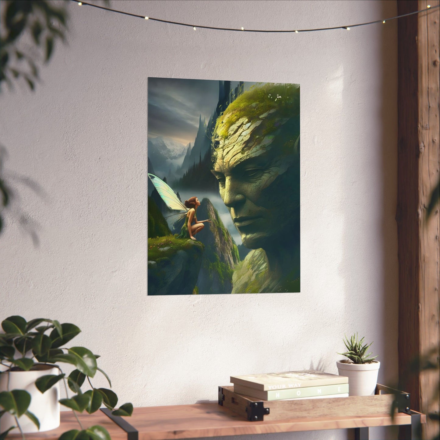 Sebille and the Stone Giant Vertical Poster