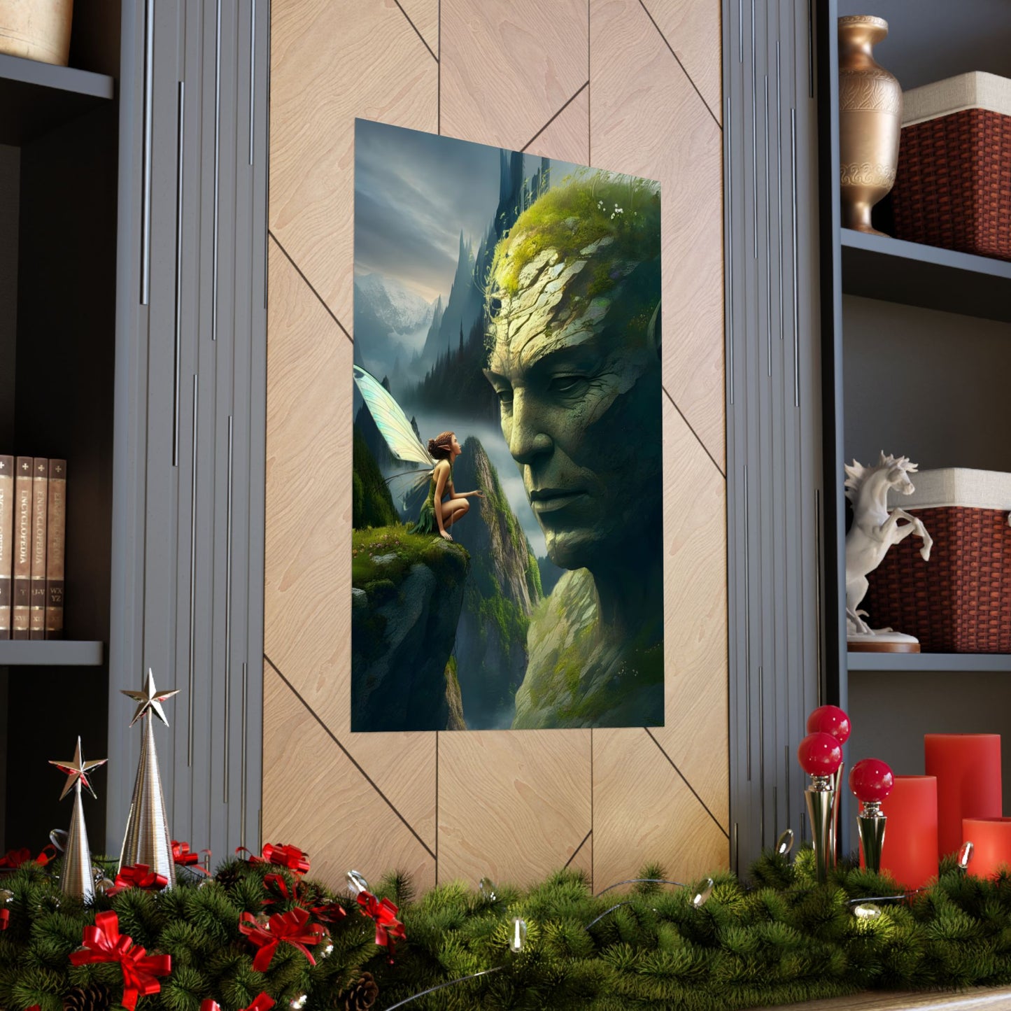 Sebille and the Stone Giant Vertical Poster