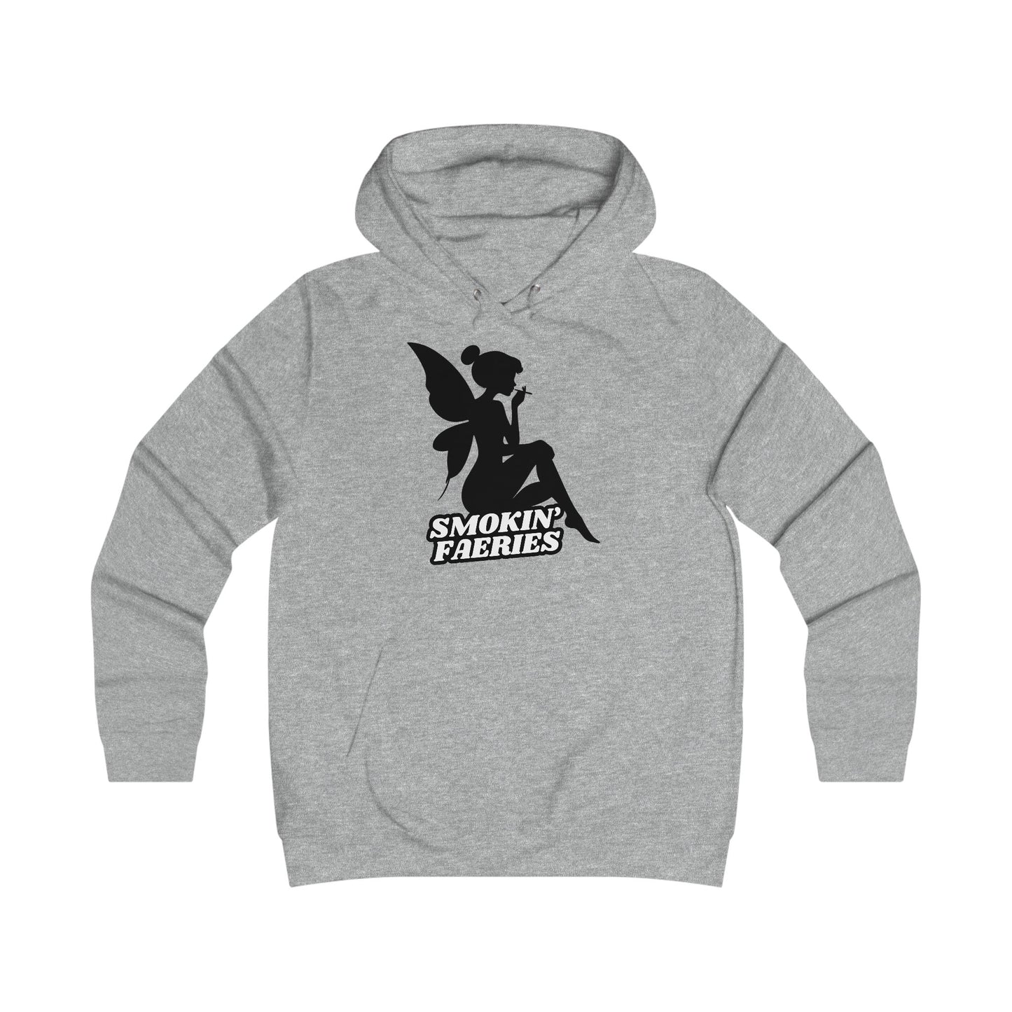 Smokin' Faeries Logo Girlie College Hoodie