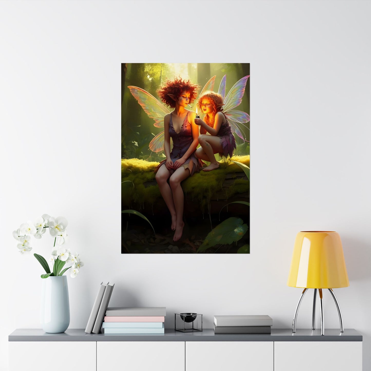 Crackie and Crackles Vertical Poster