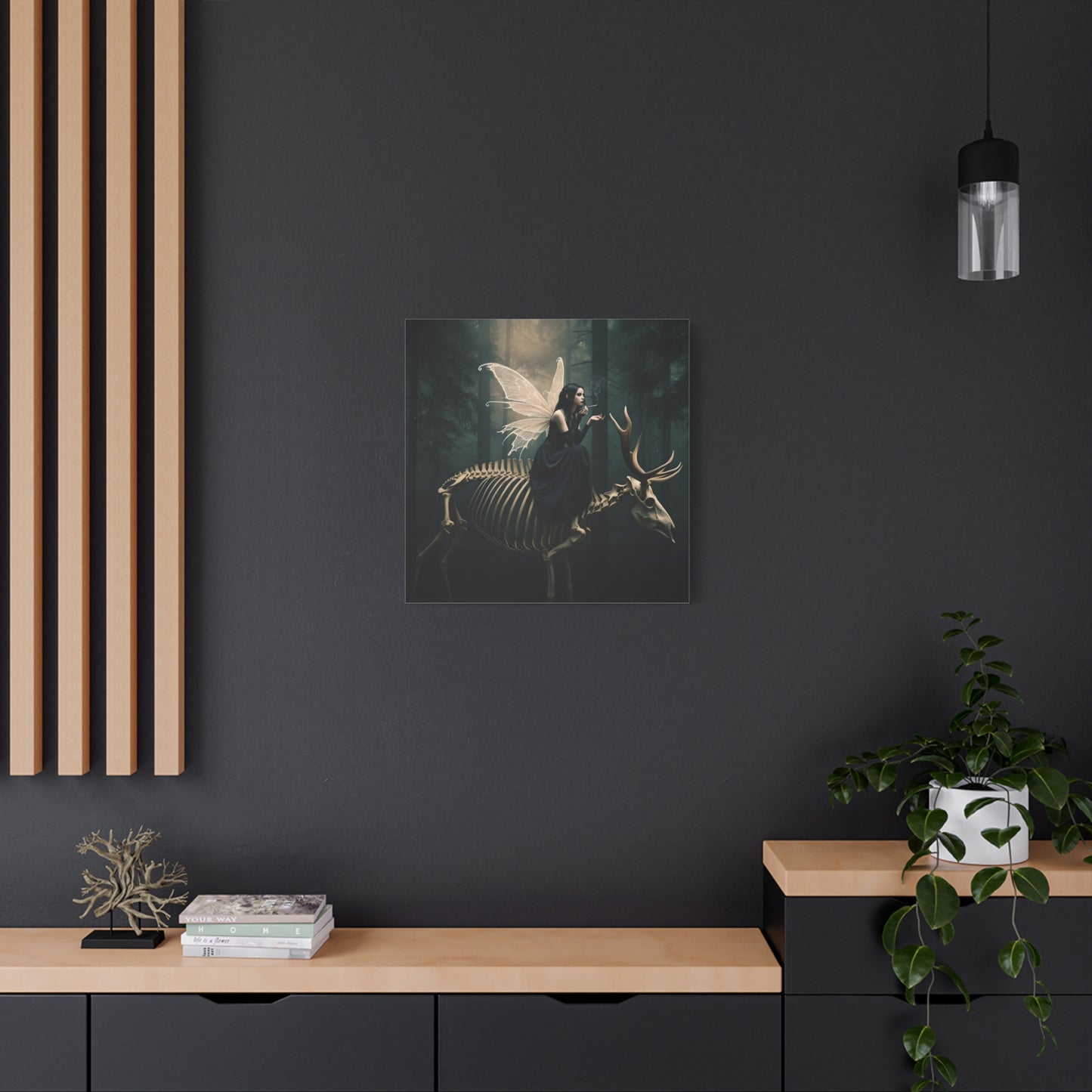 Elvina Matte Canvas, Stretched, 1.25"