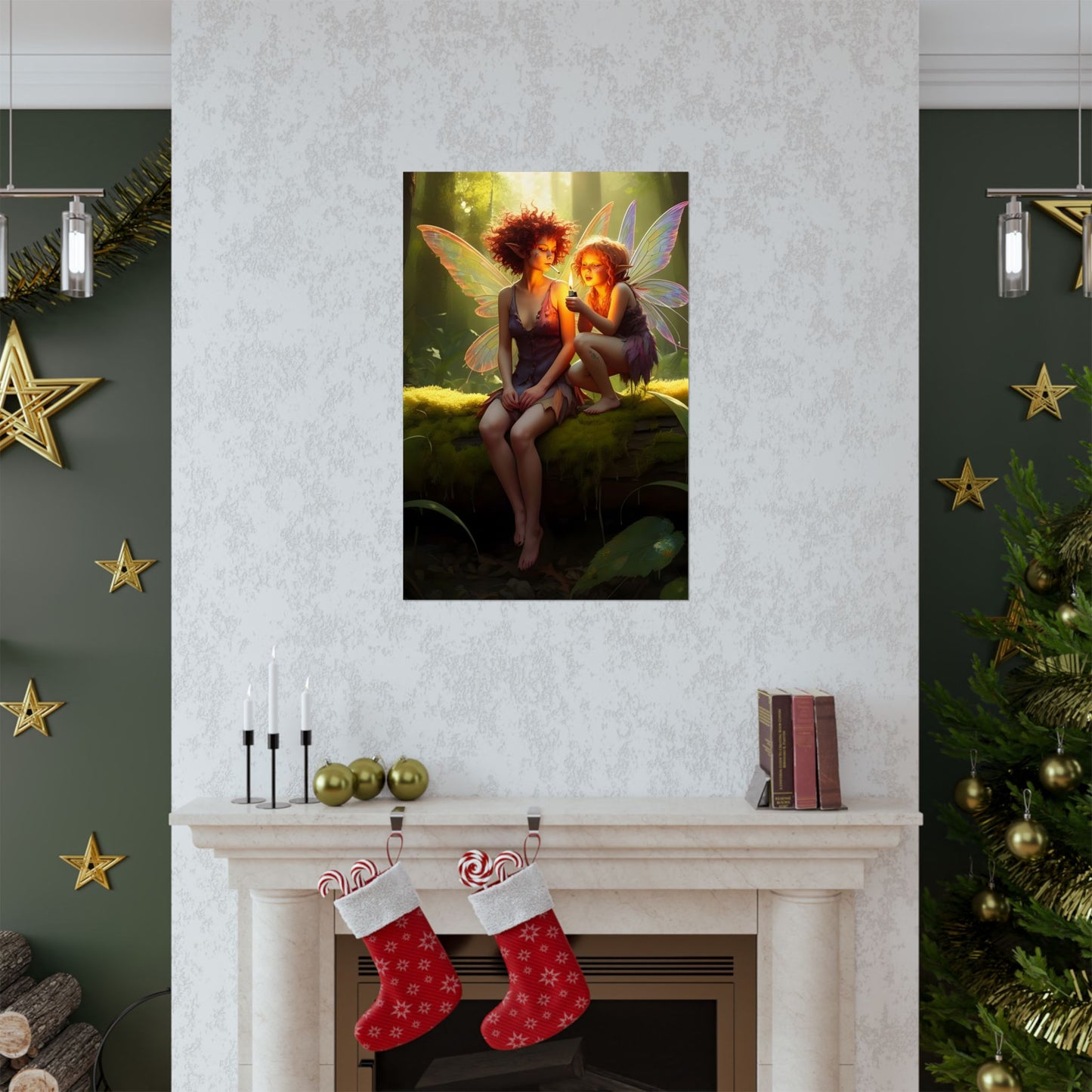 Crackie and Crackles Vertical Poster