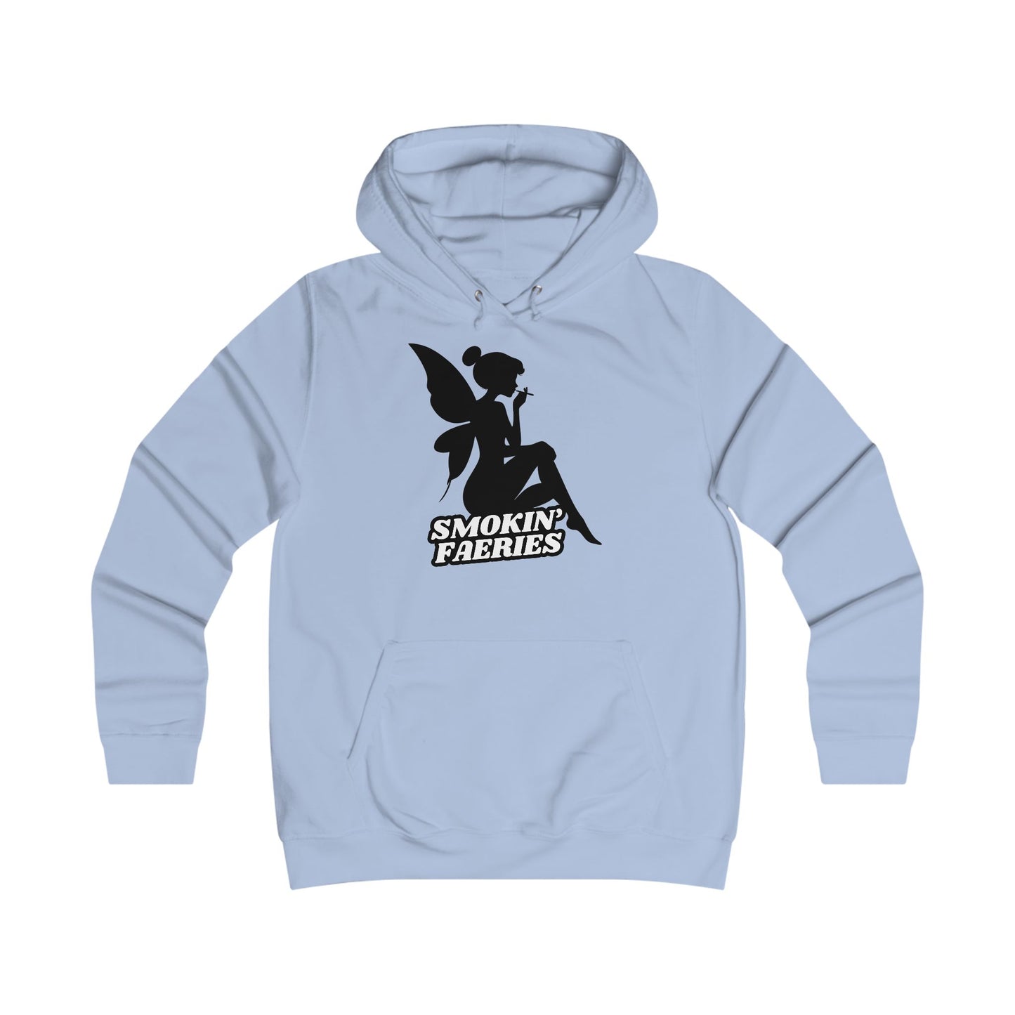 Smokin' Faeries Logo Girlie College Hoodie