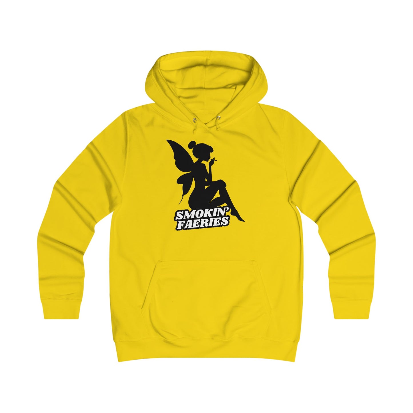 Smokin' Faeries Logo Girlie College Hoodie