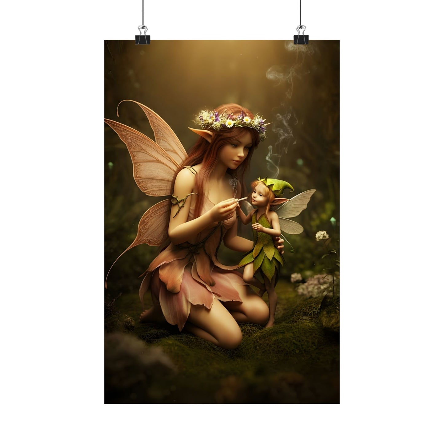 Netty and Nettle Vertical Poster