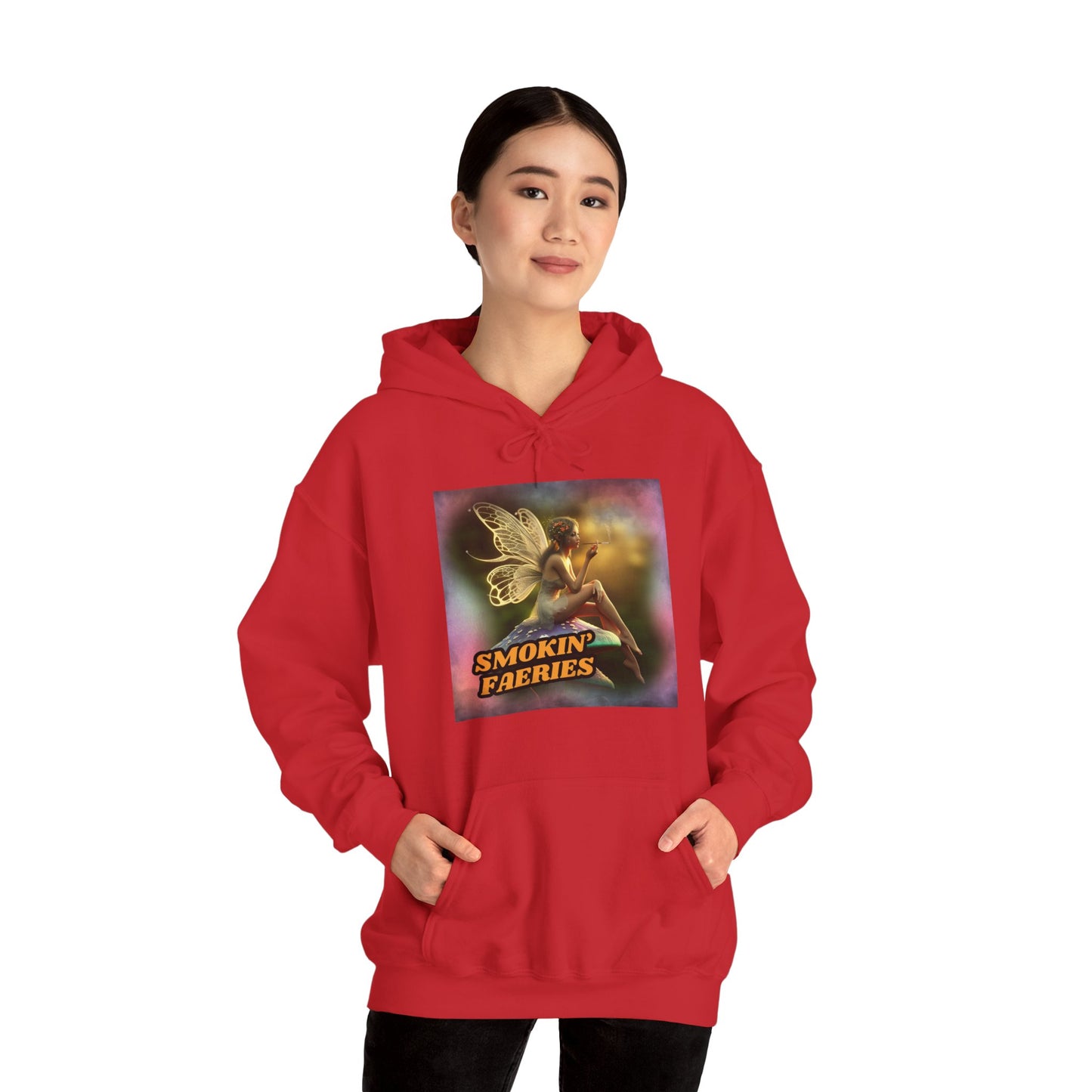 Smokin' Faeries Unisex Heavy Blend™ Hooded Sweatshirt