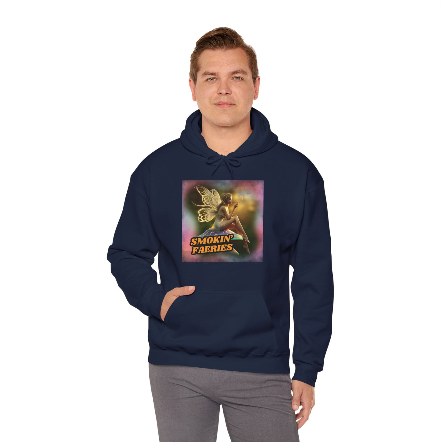 Smokin' Faeries Unisex Heavy Blend™ Hooded Sweatshirt