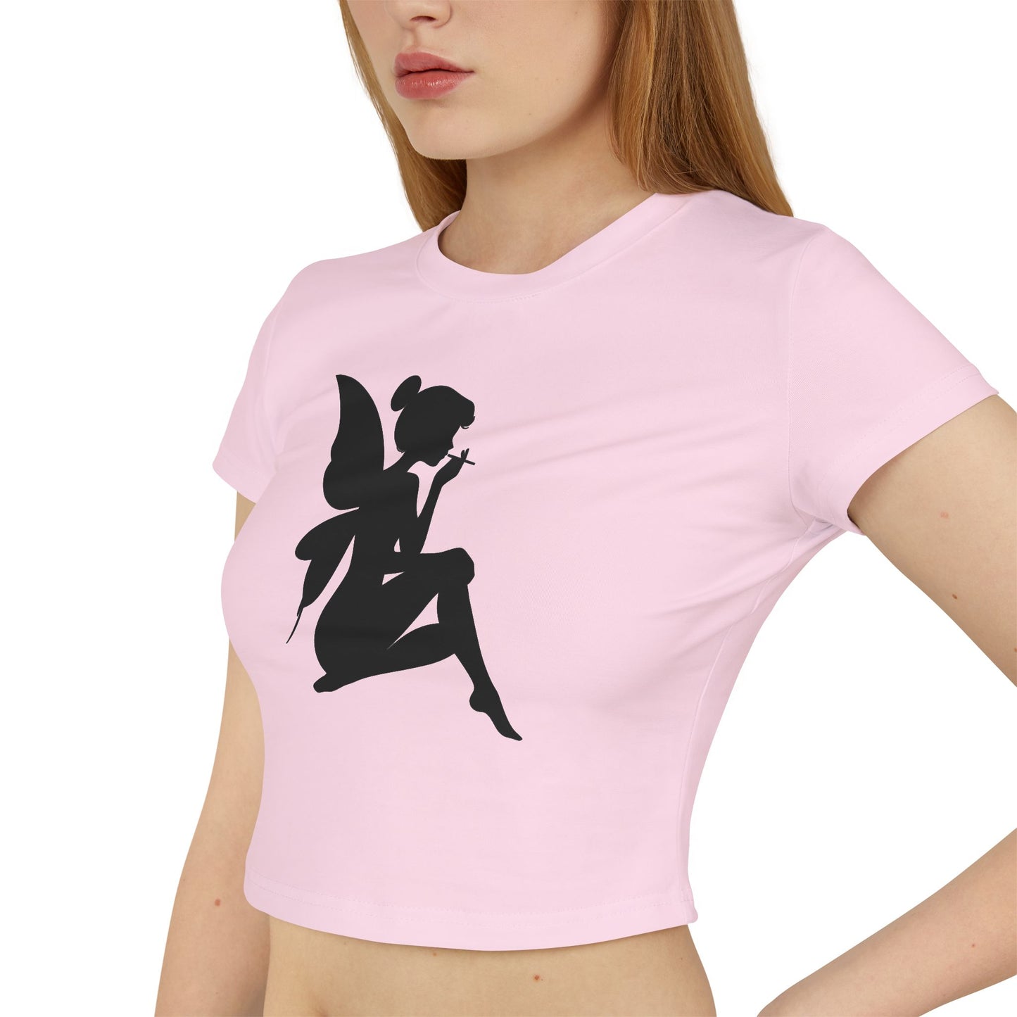 Faery Silhouette Women's Baby Tee