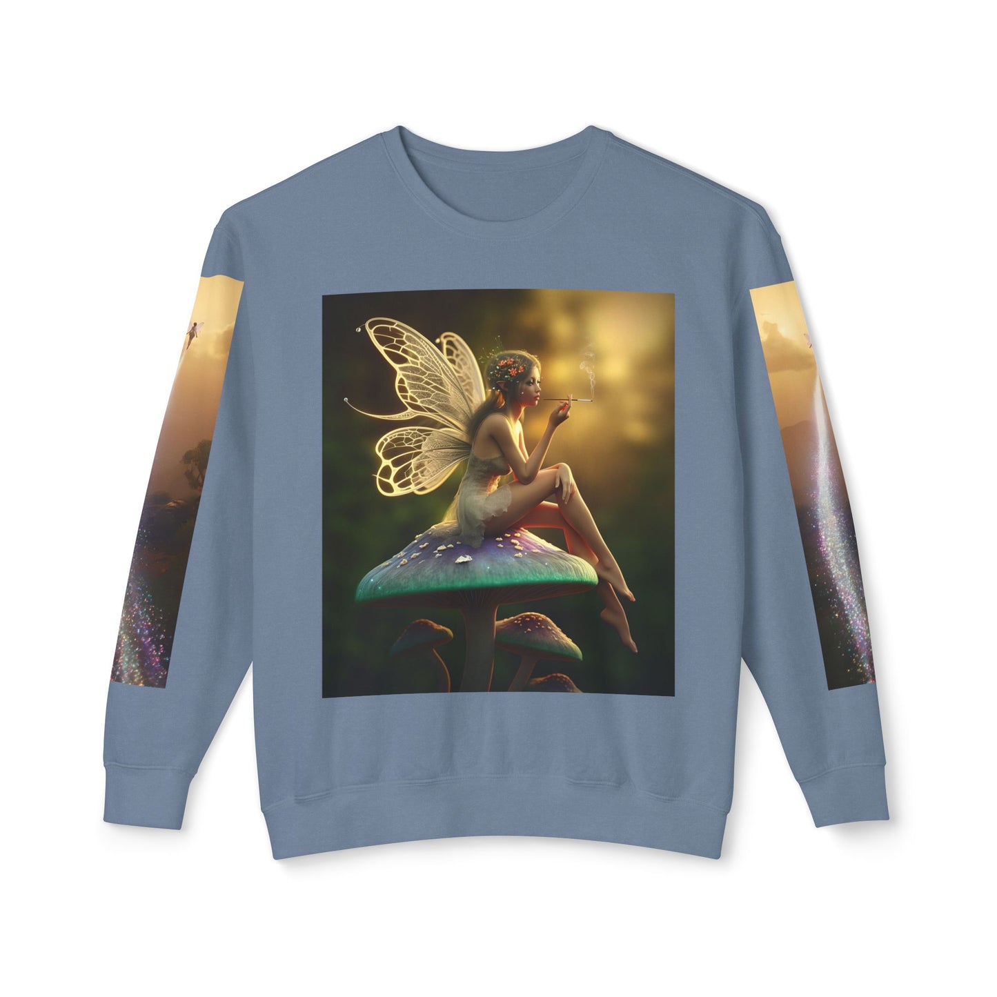 Aurora Unisex Lightweight Crewneck Sweatshirt