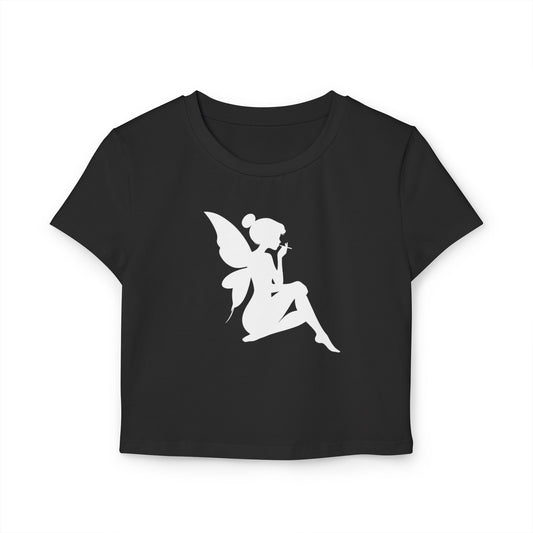 Faery Silhouette Women's Baby Tee