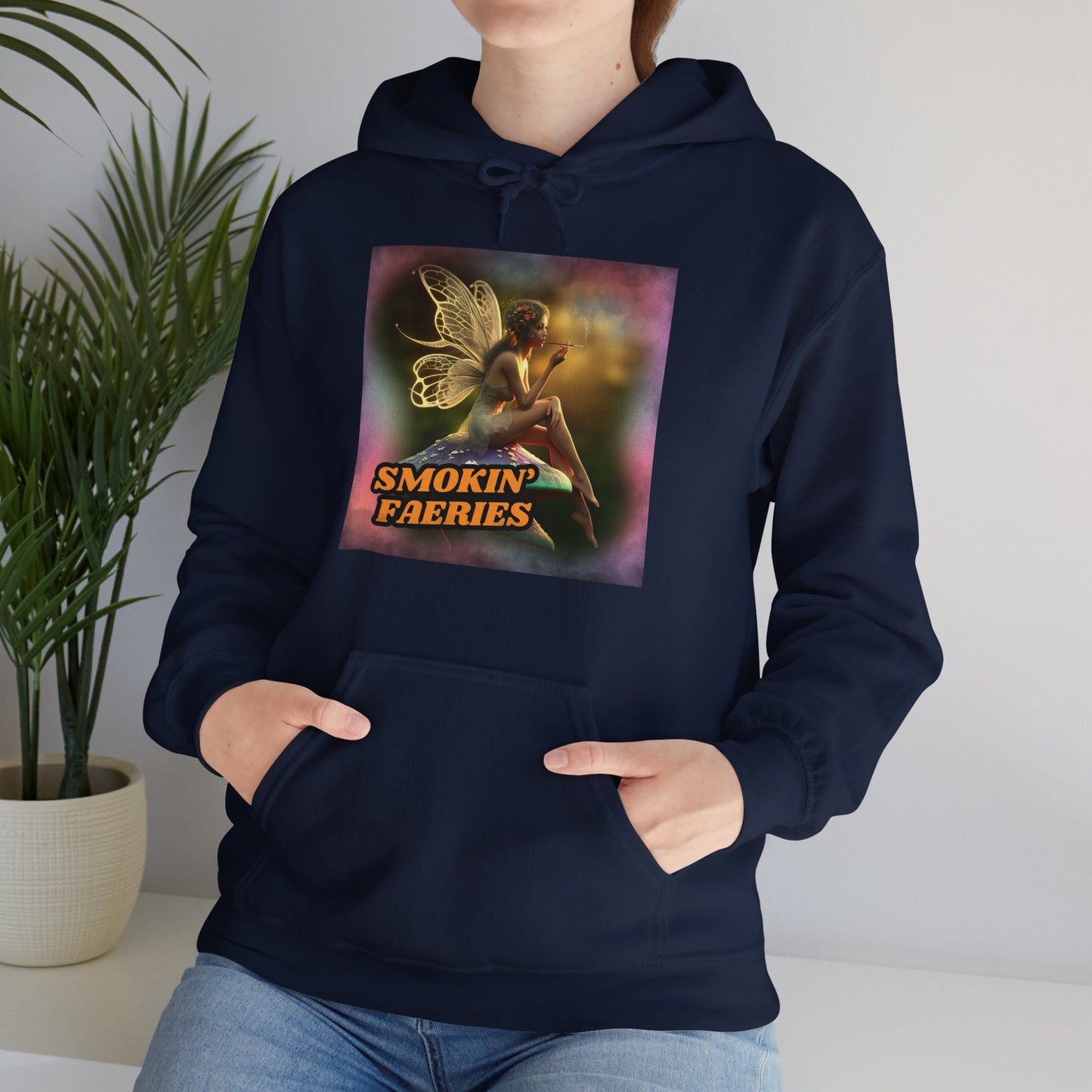 Smokin' Faeries Unisex Heavy Blend™ Hooded Sweatshirt