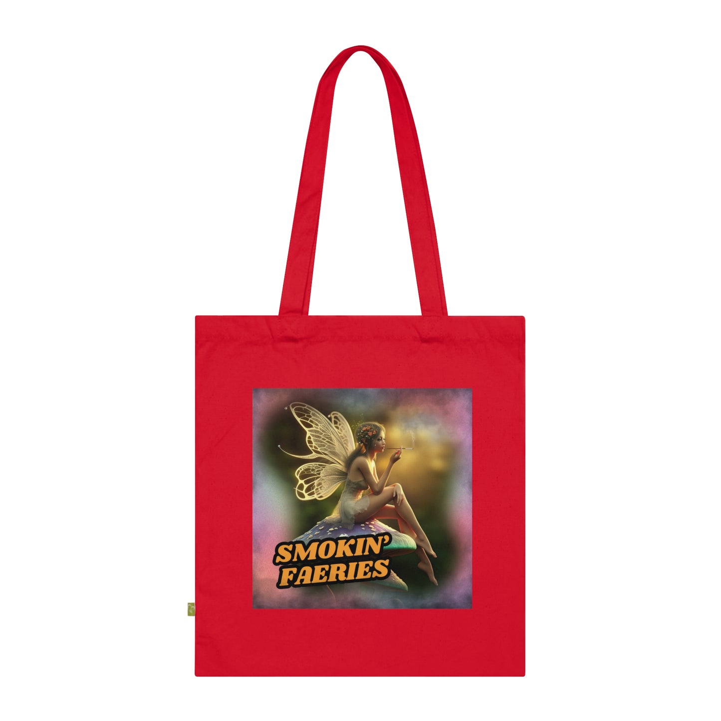 Smokin' Faeries Logo Organic Cotton Tote Bag