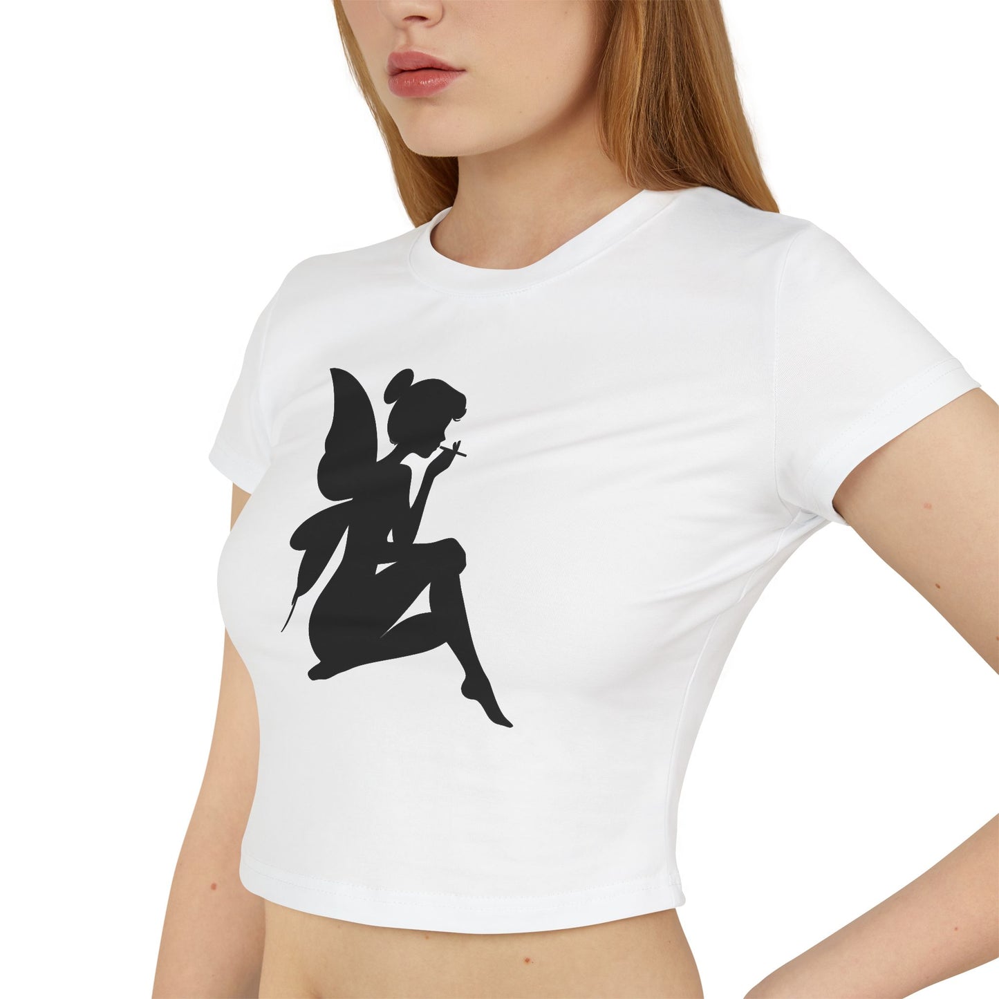 Faery Silhouette Women's Baby Tee