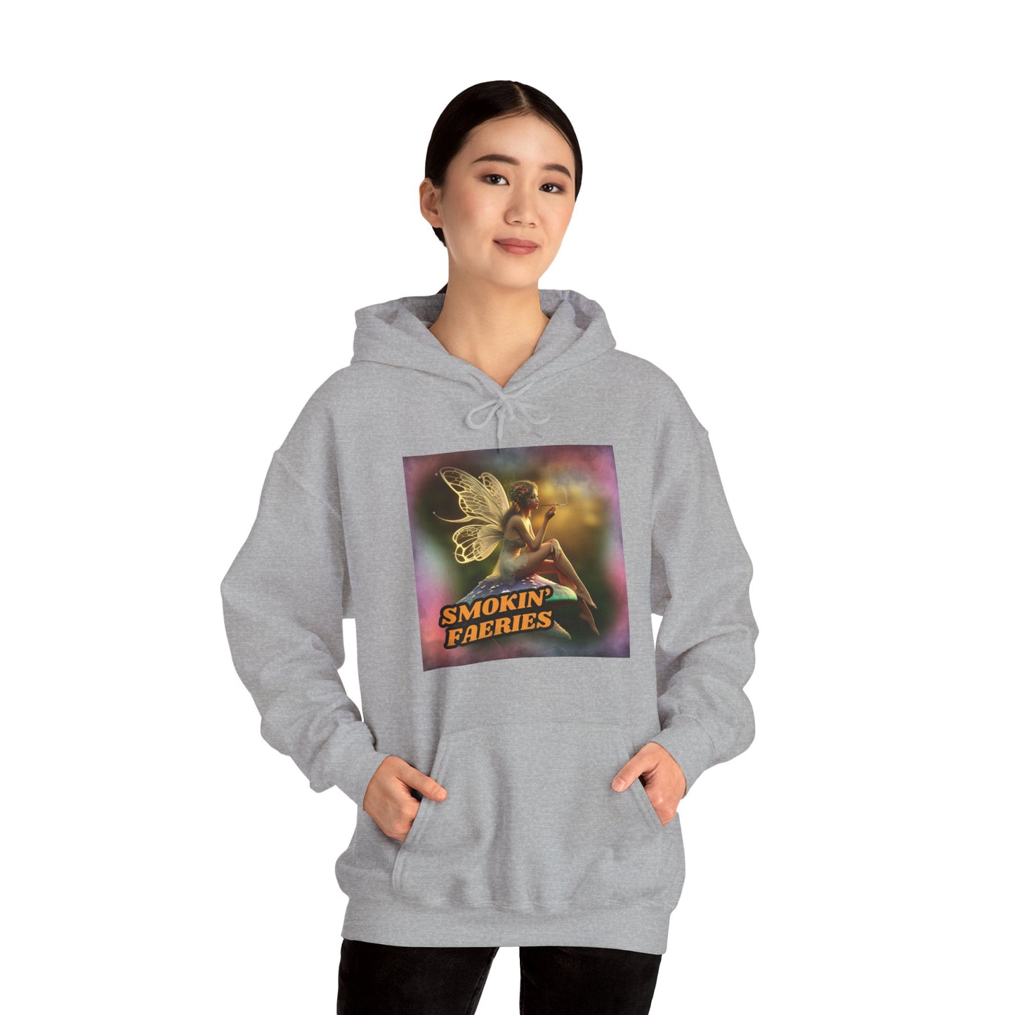 Smokin' Faeries Unisex Heavy Blend™ Hooded Sweatshirt