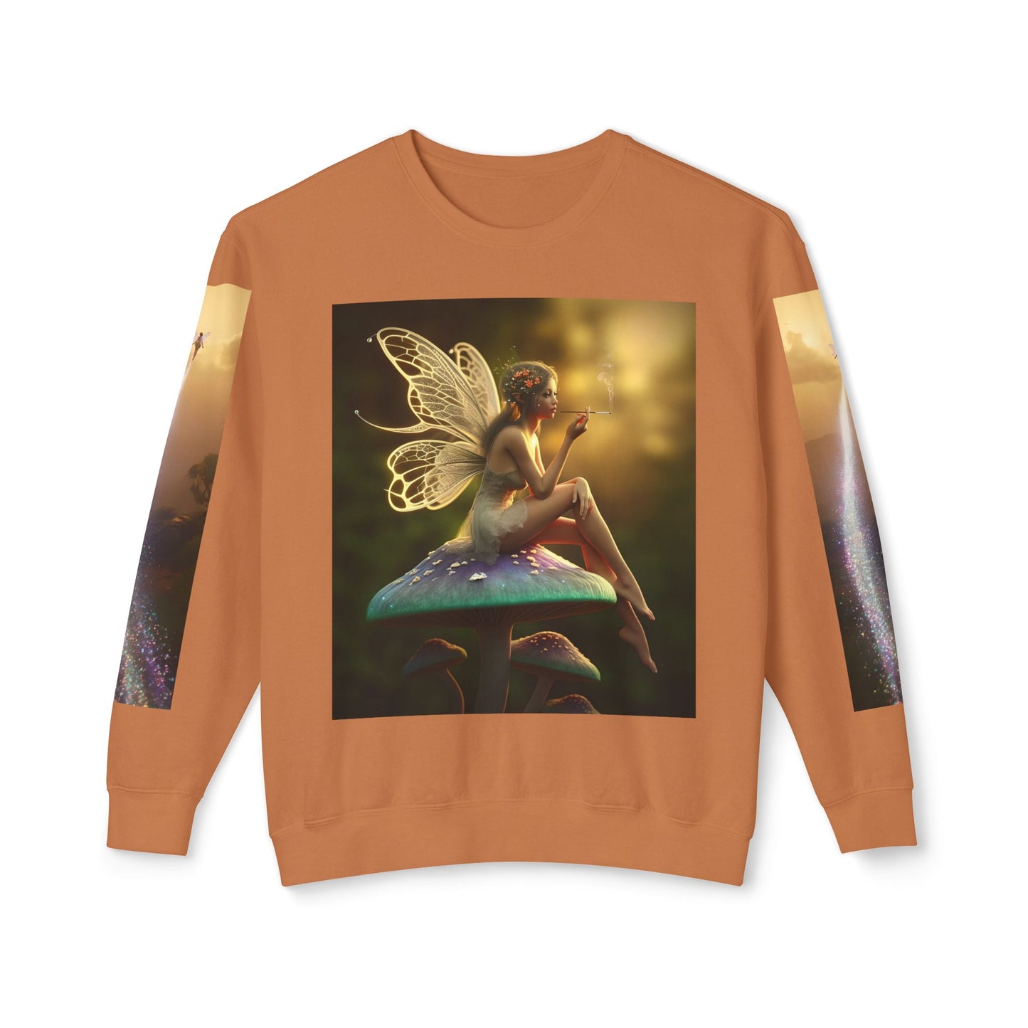 Aurora Unisex Lightweight Crewneck Sweatshirt