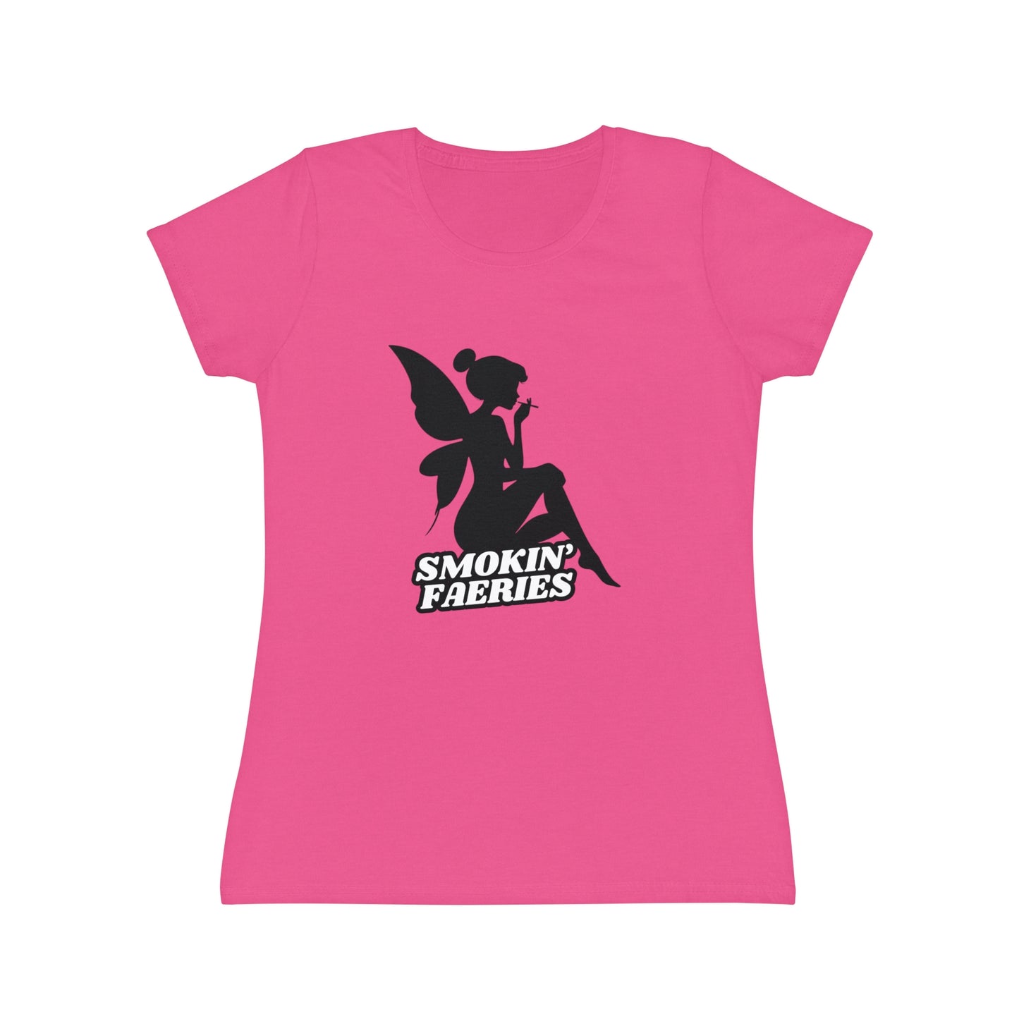 Smokin' Faeries black Logo Women's Iconic T-Shirt