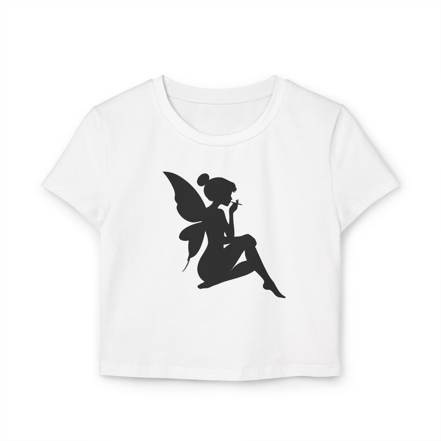 Faery Silhouette Women's Baby Tee