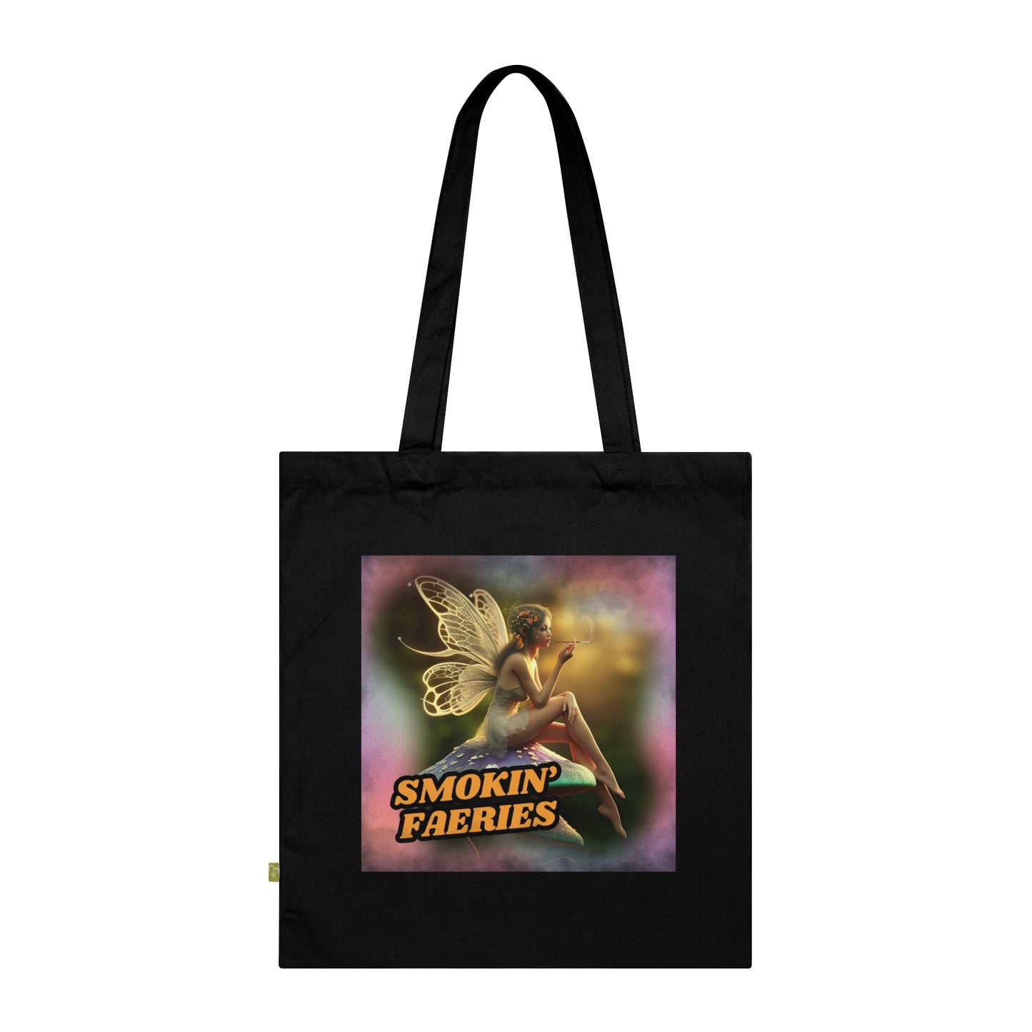 Smokin' Faeries Logo Organic Cotton Tote Bag