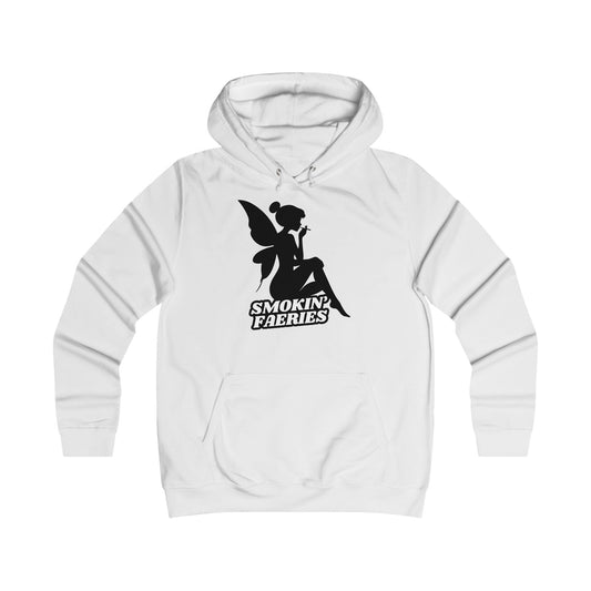 Smokin' Faeries Logo Girlie College Hoodie