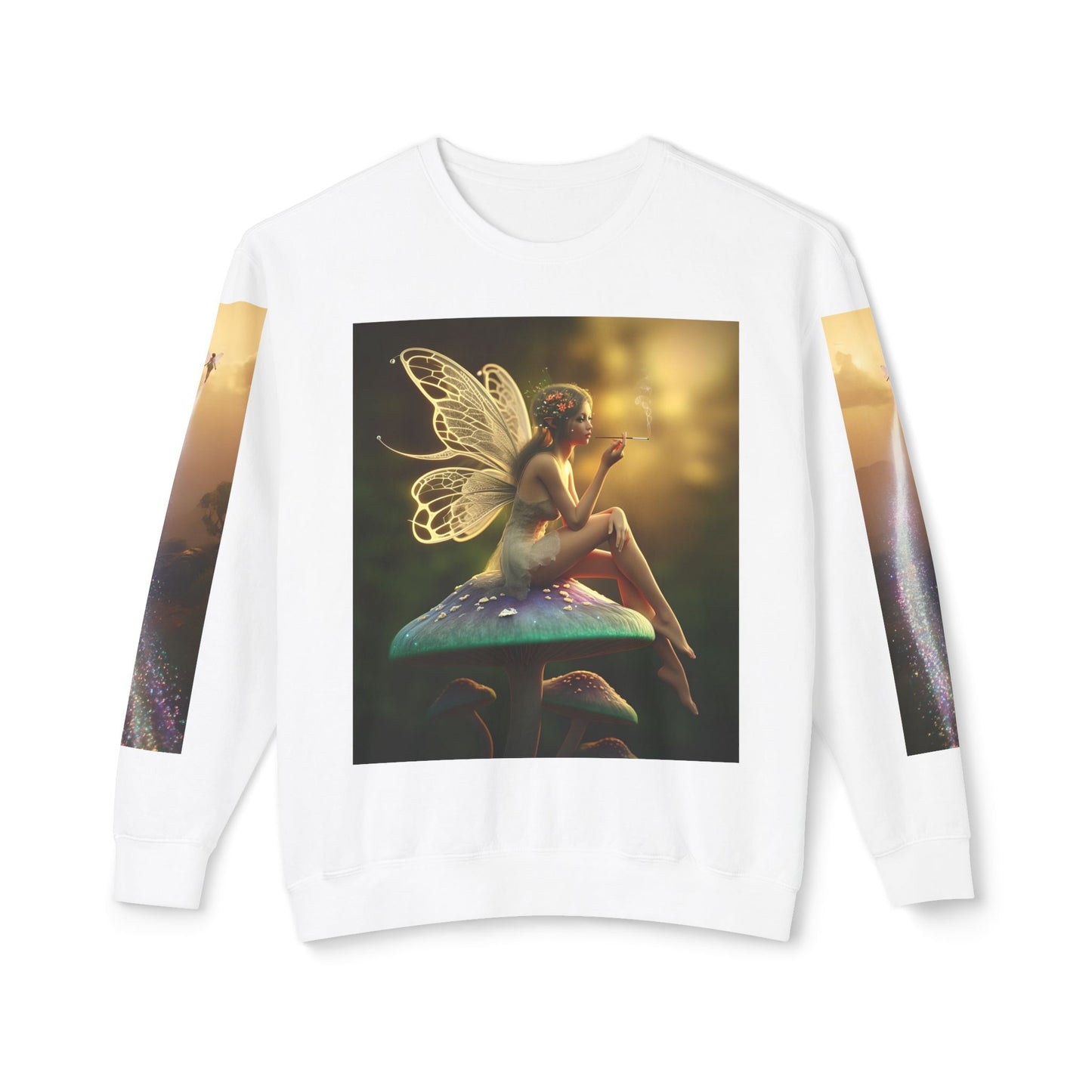 Aurora Unisex Lightweight Crewneck Sweatshirt