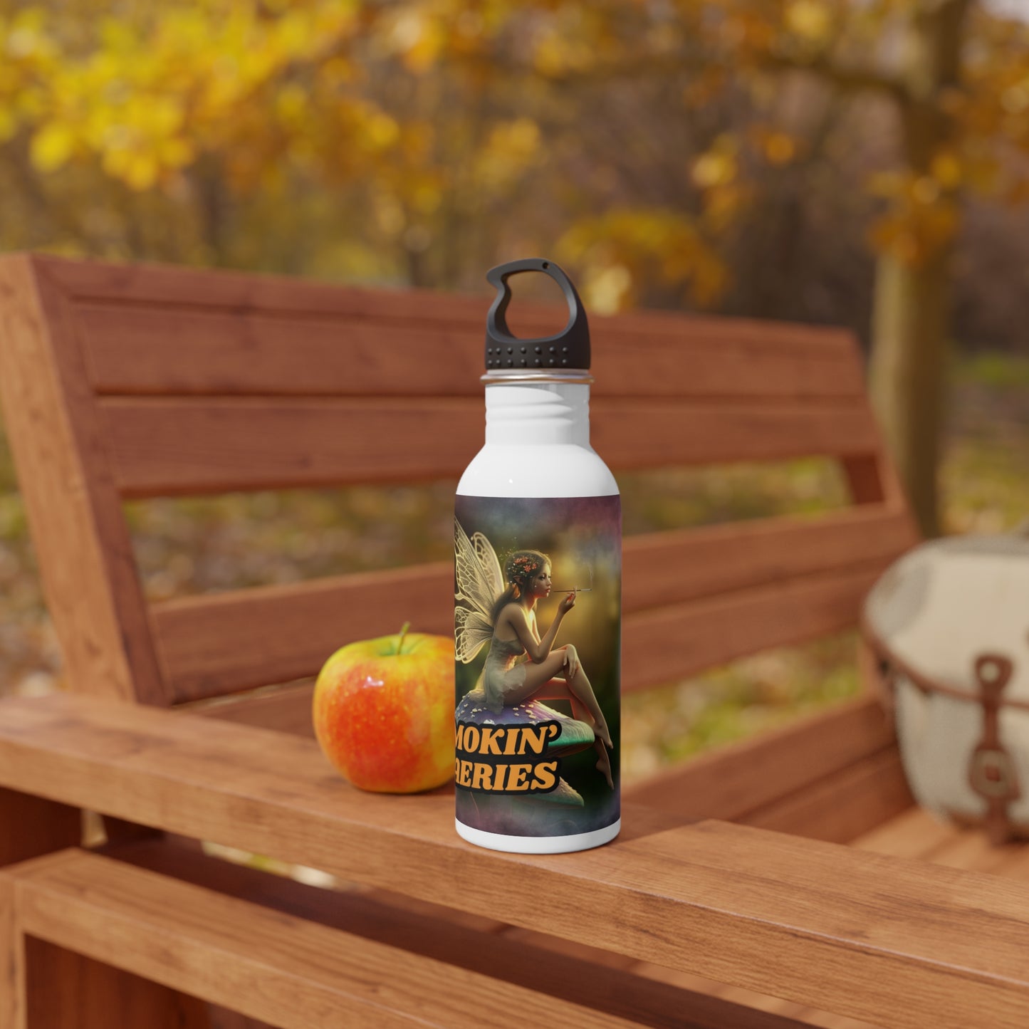 Aurora logo Stainless Steel Water Bottle