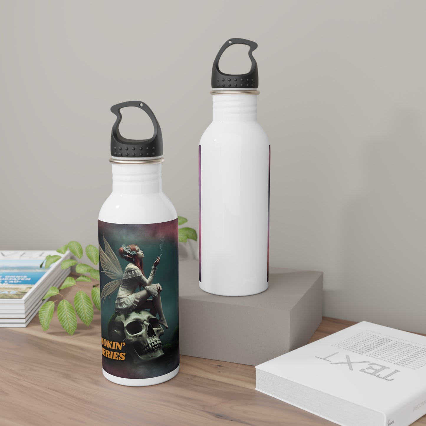 Ashera Logo Stainless Steel Water Bottle