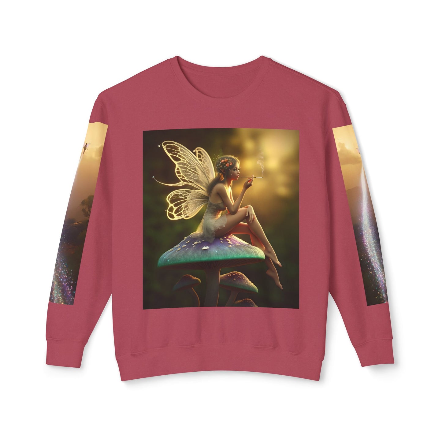 Aurora Unisex Lightweight Crewneck Sweatshirt