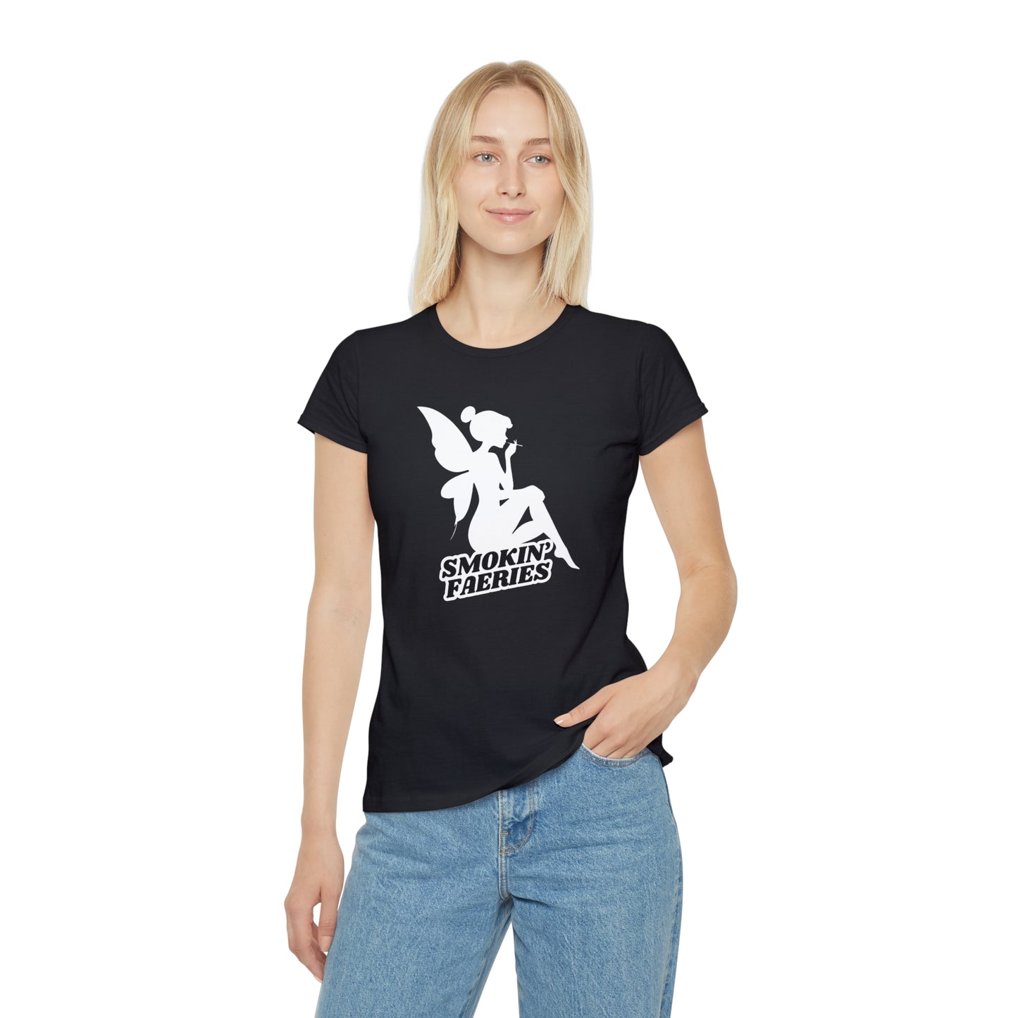 Smokin' Faeries Logo Women's Iconic T-Shirt