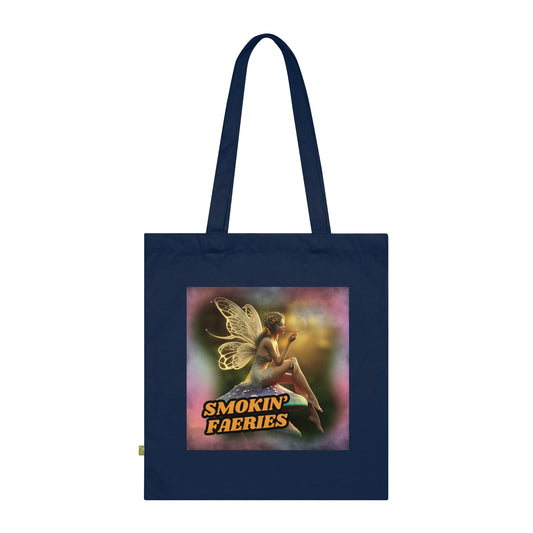 Smokin' Faeries Logo Organic Cotton Tote Bag